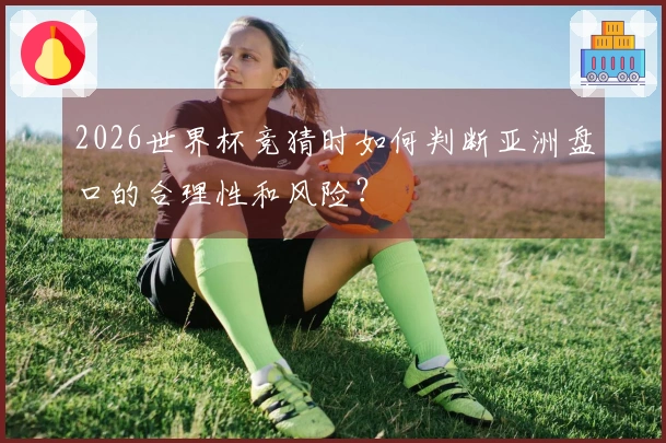 2026世界杯竞猜时如何判断亚洲盘口的合理性和风险？