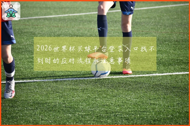 2026世界杯买球平台登录入口找不到时的应对流程和注意事项